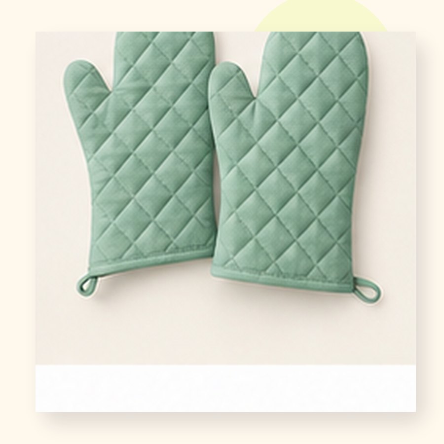 Bloom Oven Mitt Pair