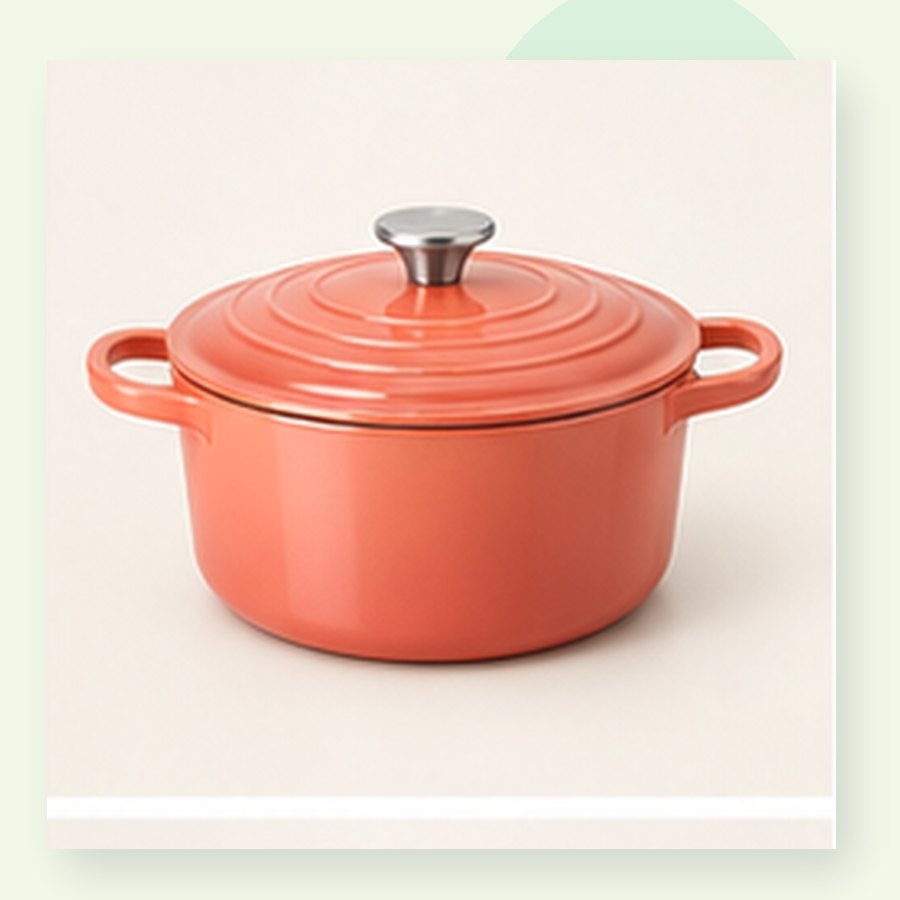 Coral Dutch Oven