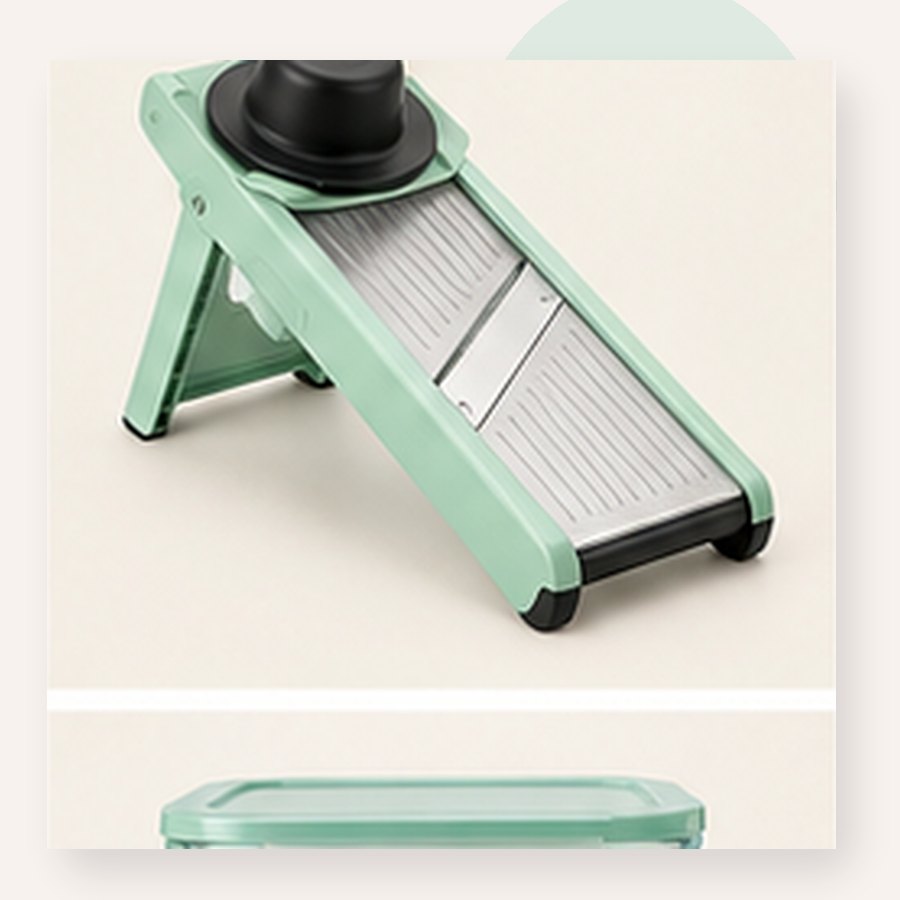 Coral Mandoline Slicer