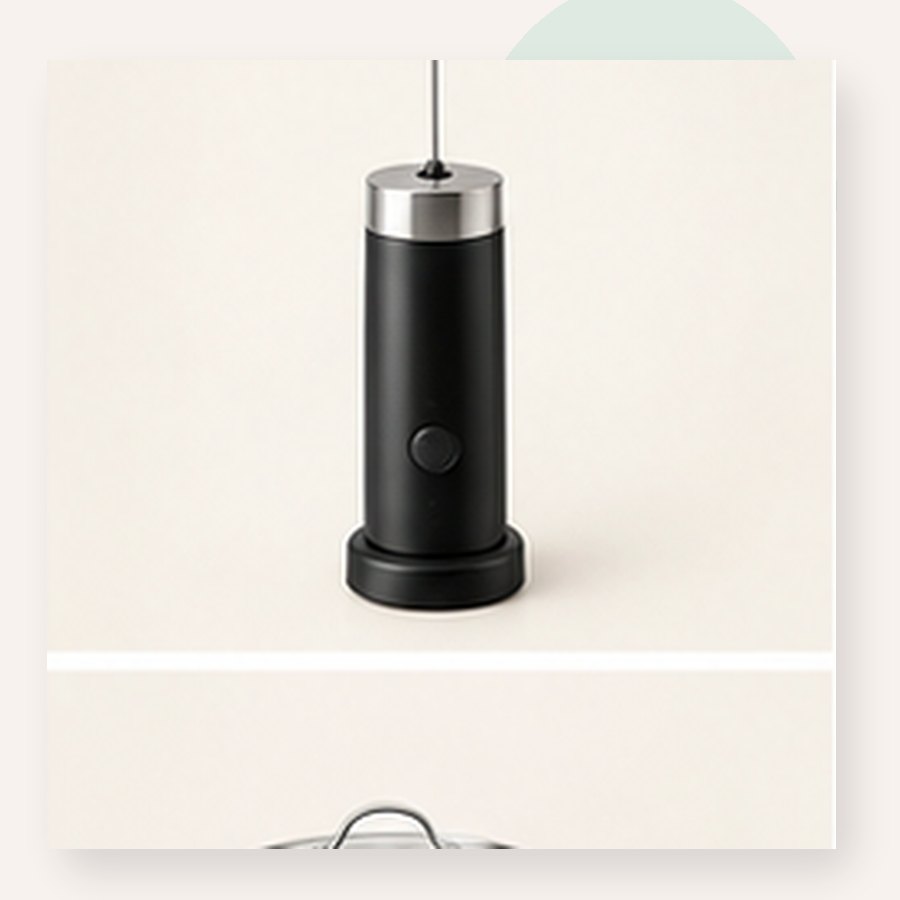Coral Electric Milk Frother