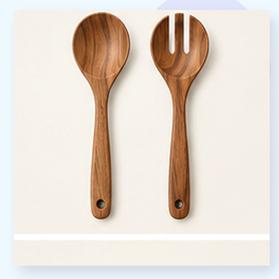 Echo Acacia Serving Set