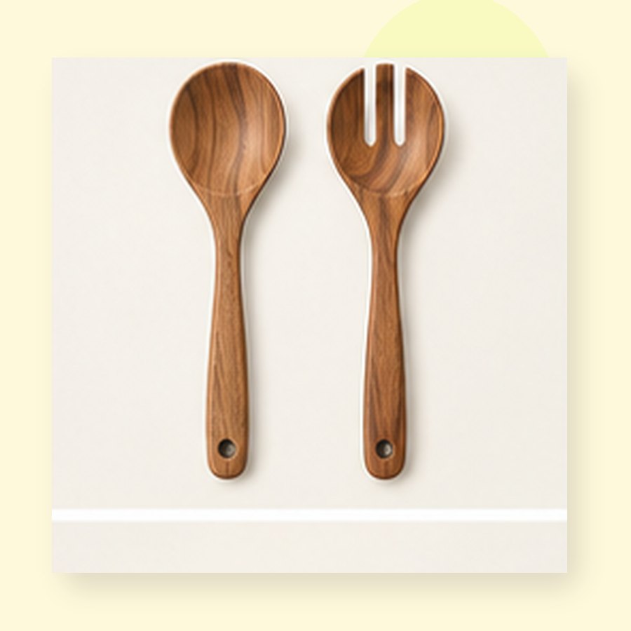 Flora Acacia Serving Set