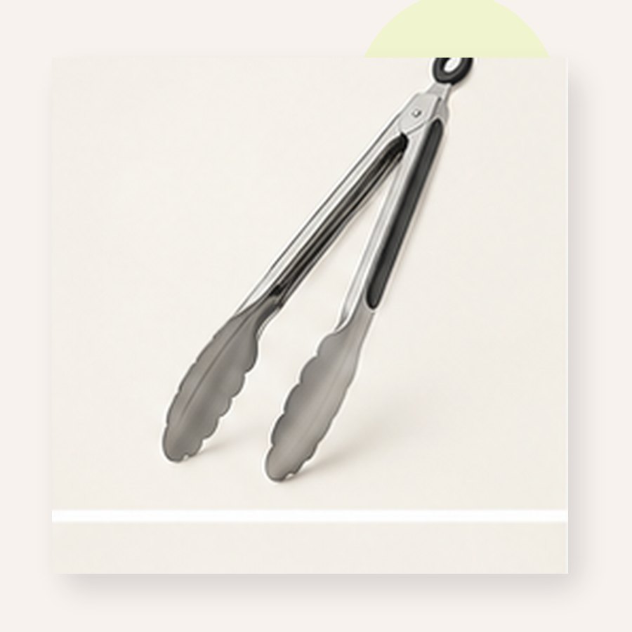 Flora Stainless Tongs