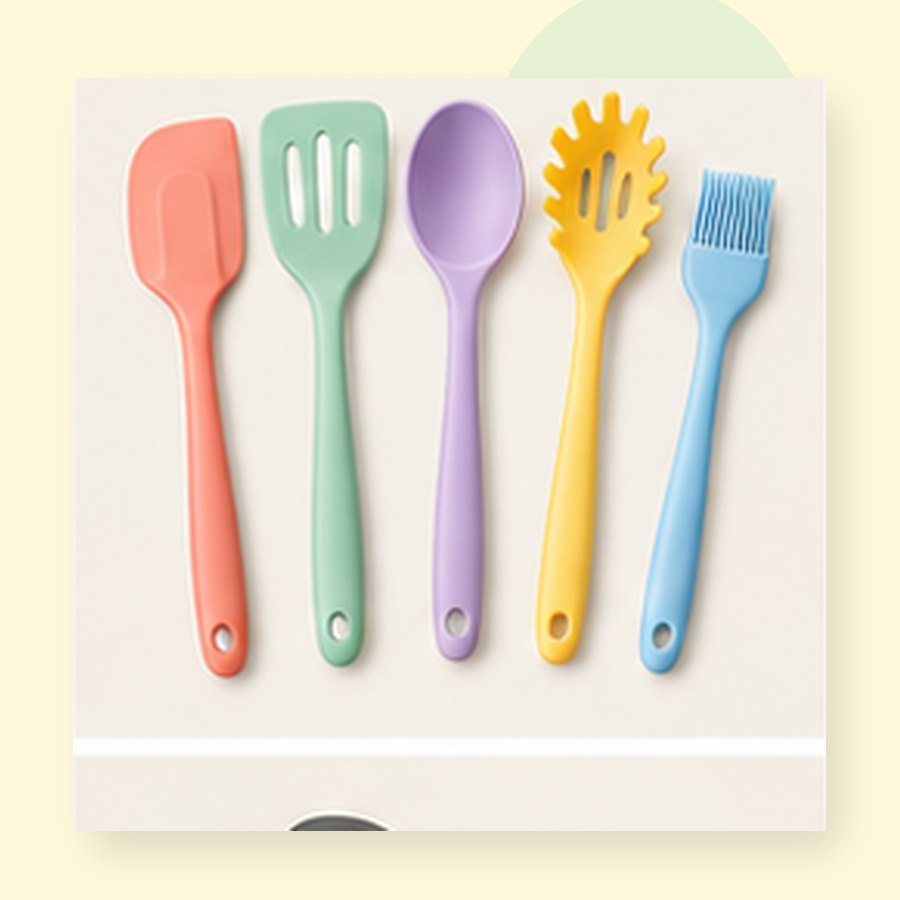 Groove Silicone Utensil Set
