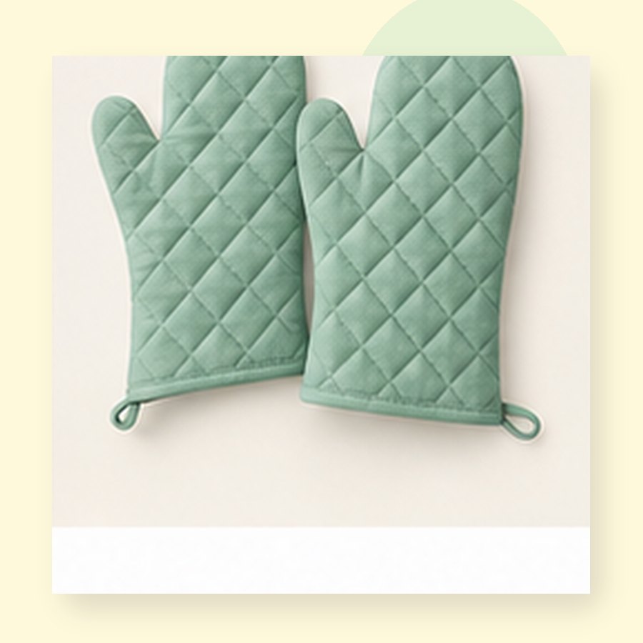Groove Oven Mitt Pair