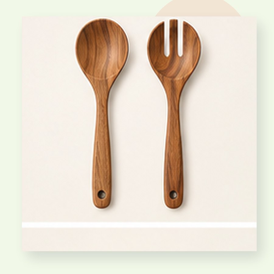 Halo Acacia Serving Set