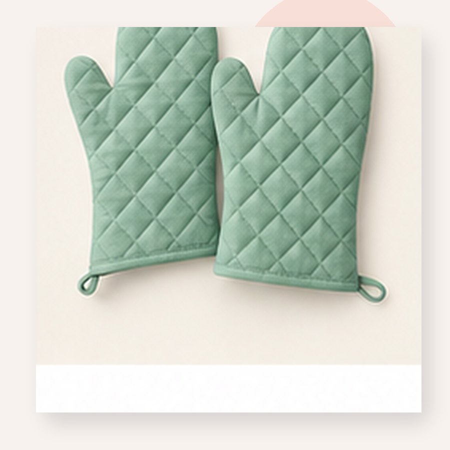 Halo Oven Mitt Pair