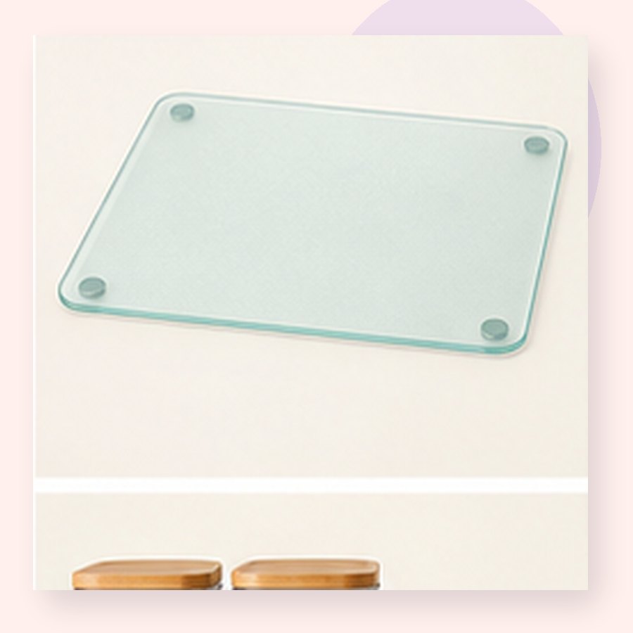 Iris Glass Cutting Board
