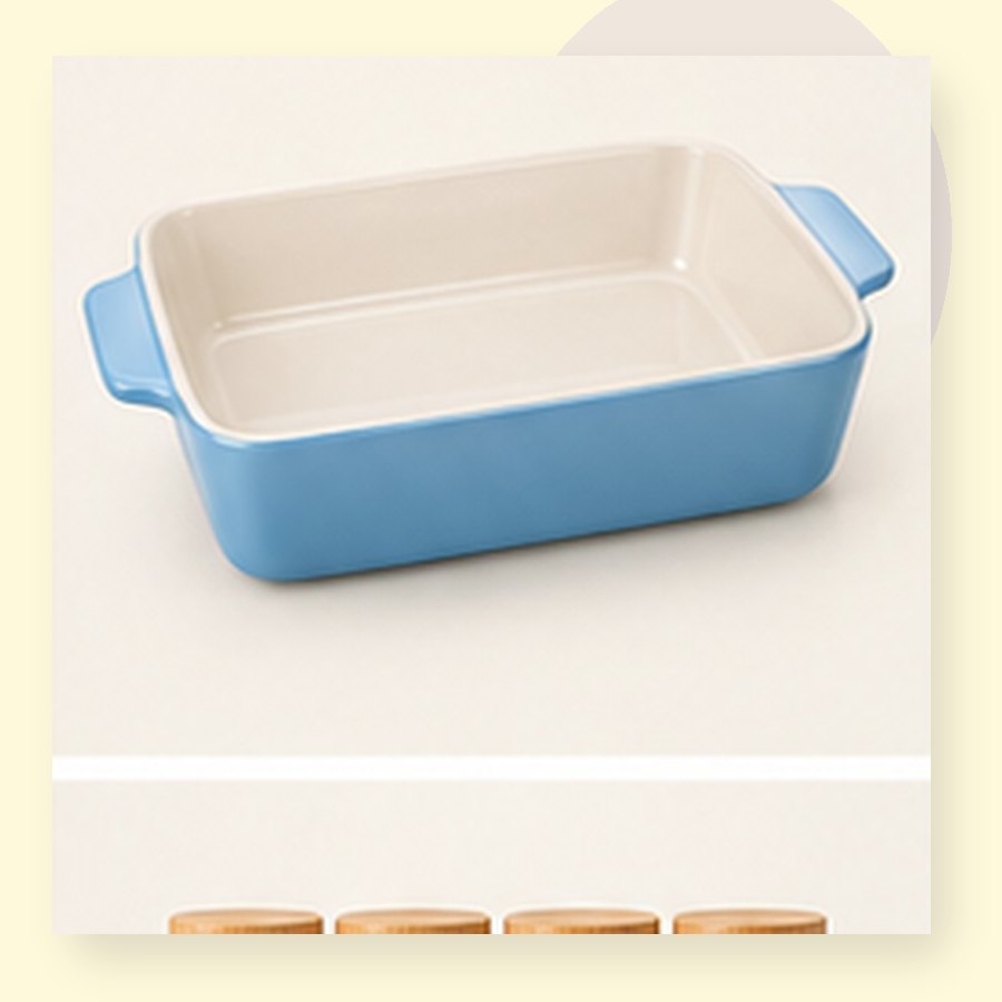 Iris Ceramic Baking Dish