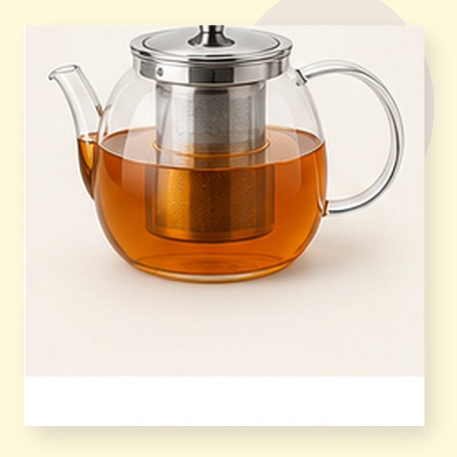 Iris Tea Infuser Pot
