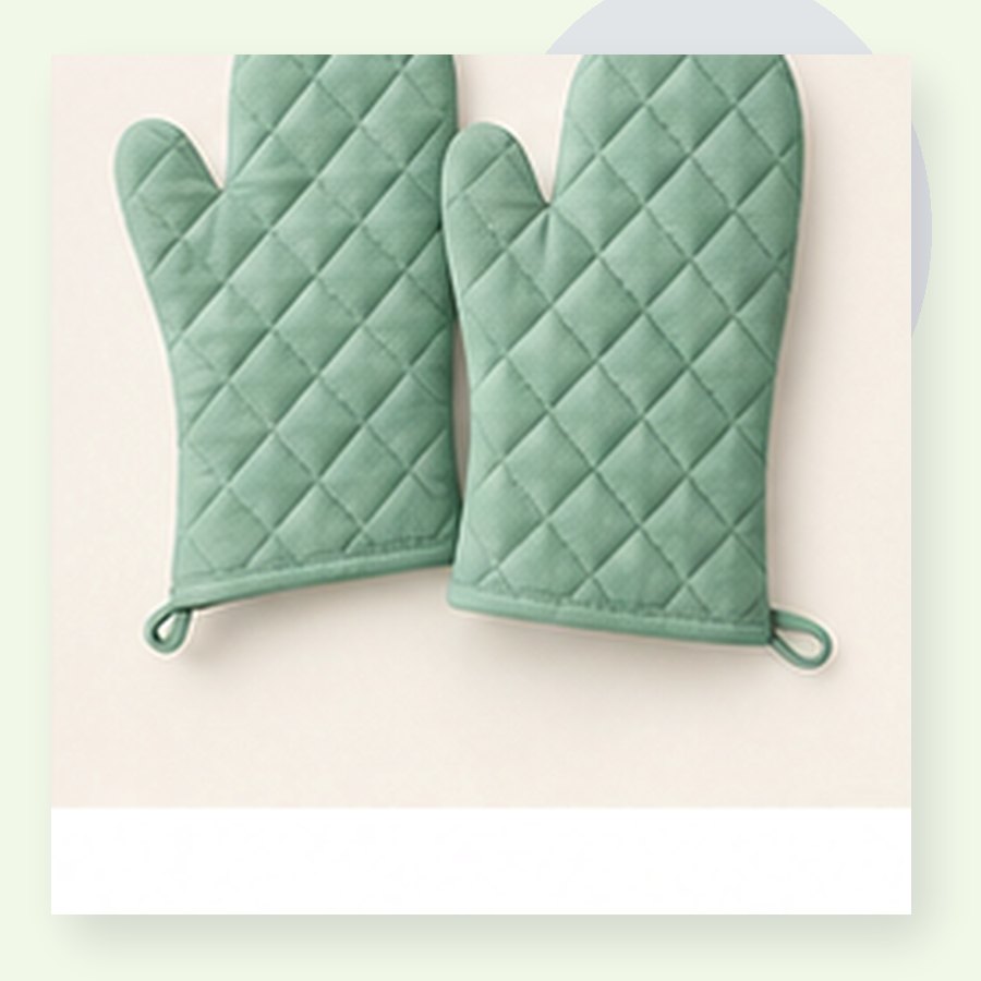 Iris Oven Mitt Pair