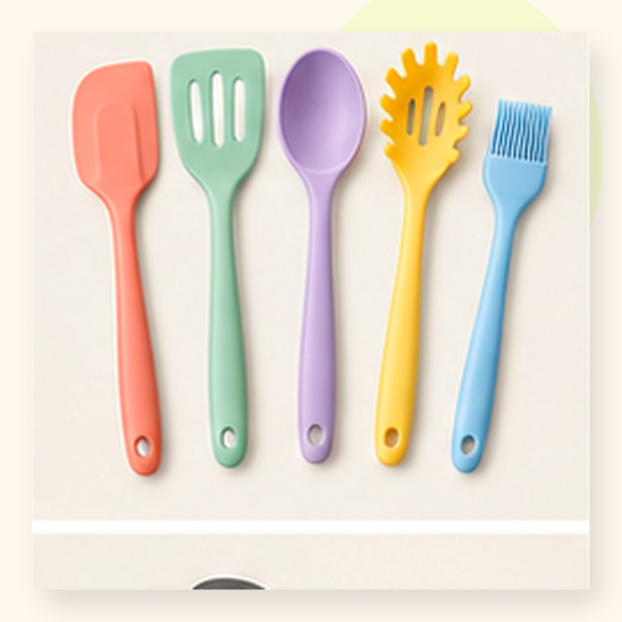 Joy Silicone Utensil Set