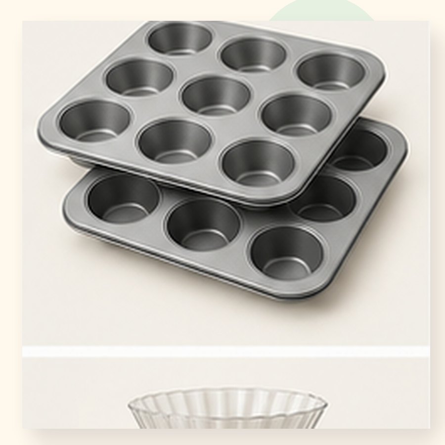 Kite Muffin Pan Set