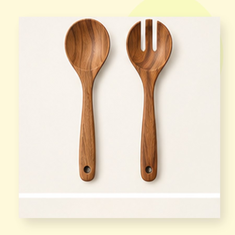 Orbit Acacia Serving Set