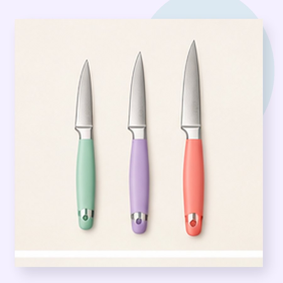 Poppy Paring Knife Set