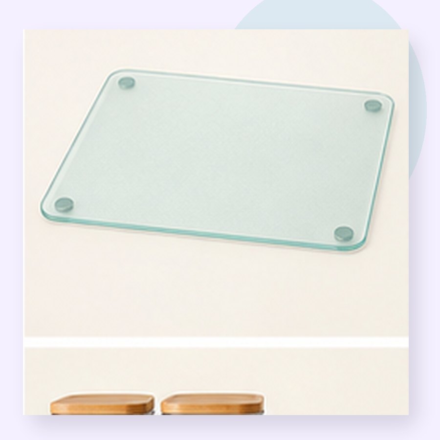 Poppy Glass Cutting Board