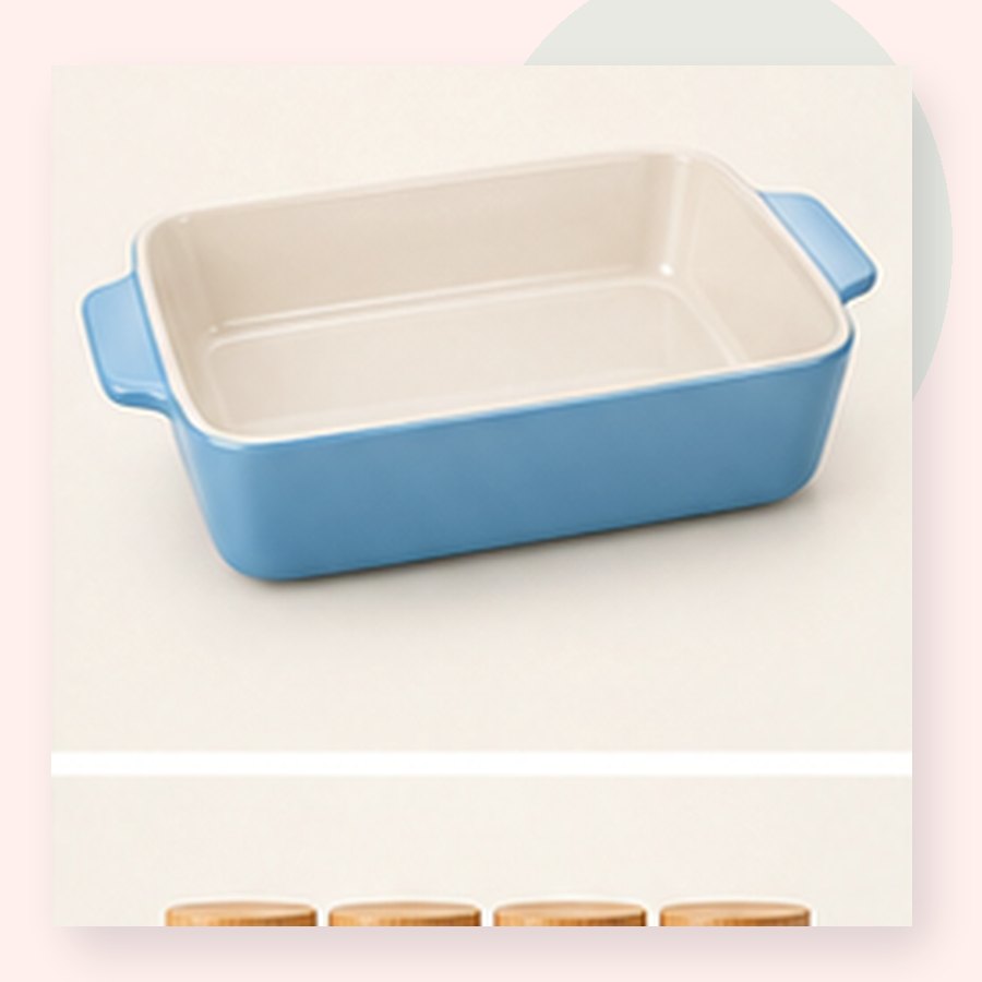 Poppy Ceramic Baking Dish